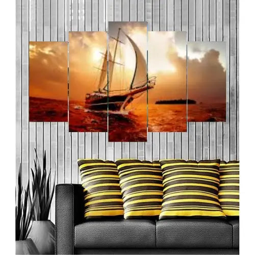 Wall Frames 5 Pieces Set Canvas - Digitally Printed Wall Canvas post-111